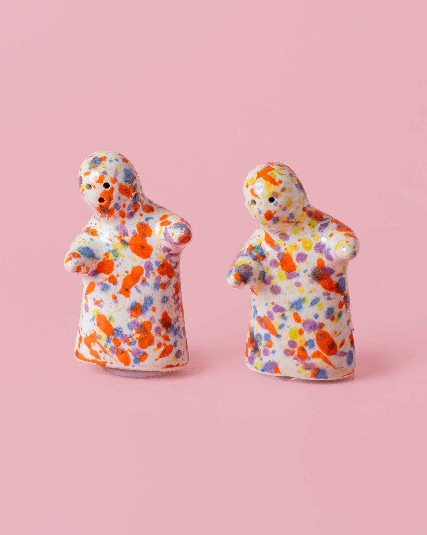 Ceramic Salt and Pepper Shaker Set